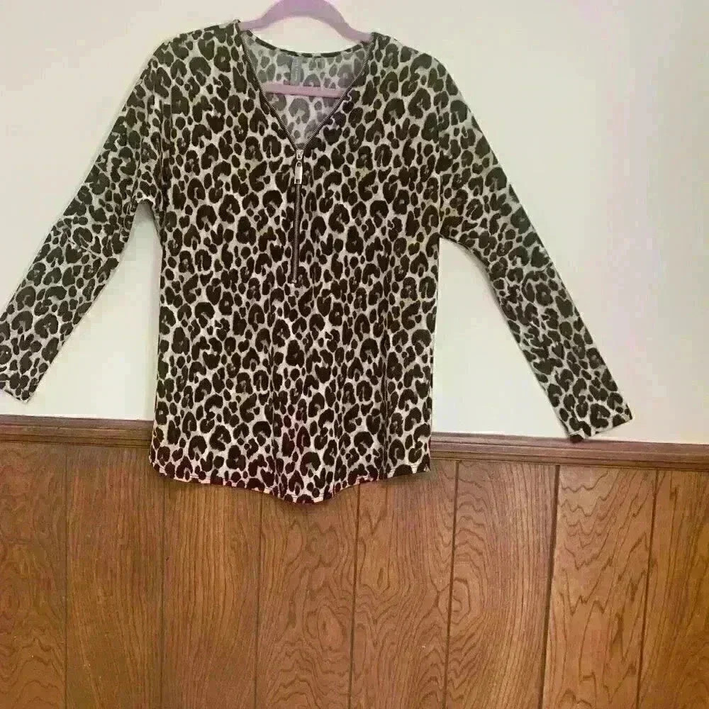 Last Tango Top Leopard Print